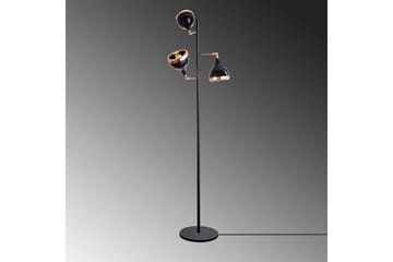 Golvlampa Soodx Svart / Koppar - Koppar/Svart - Belysning & el - Inomhusbelysning & lampor - Sovrumslampa