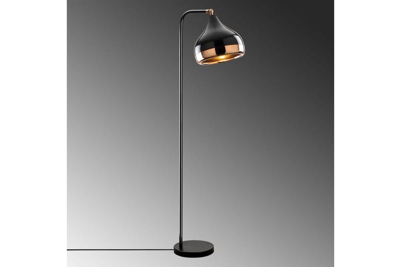 Golvlampa Soodx Svart / Koppar - Koppar/Svart - Belysning & el - Inomhusbelysning & lampor - Sovrumslampa
