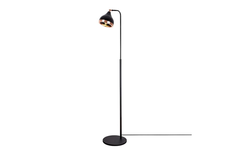Golvlampa Soodx Svart / Koppar - Koppar/Svart - Belysning & el - Inomhusbelysning & lampor - Sovrumslampa