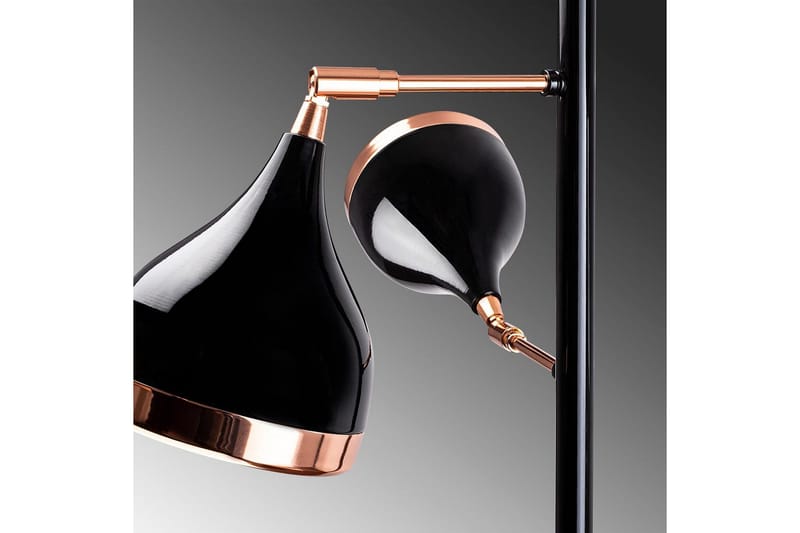 Golvlampa Soodx Svart / Koppar - Koppar/Svart - Belysning & el - Inomhusbelysning & lampor - Sovrumslampa