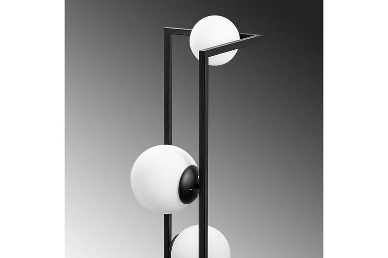 Golvlampa Sosri Svart - Svart - Belysning & el - Inomhusbelysning & lampor - Sovrumslampa