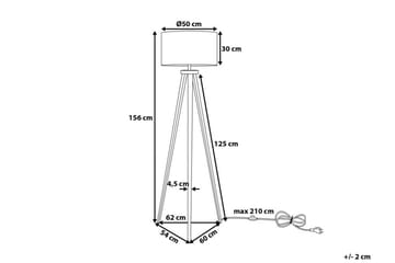 Stiletto Golvlampa 156 cm - Svart - Belysning & el - Inomhusbelysning & lampor - Golvlampa