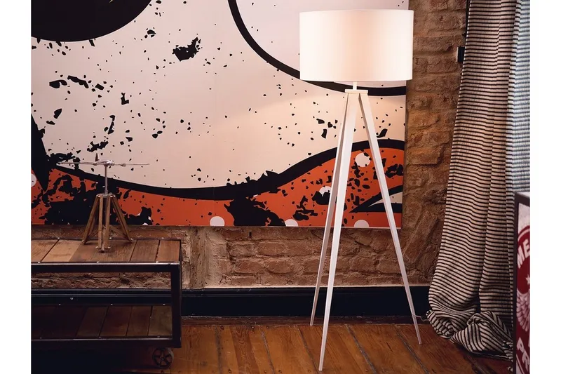 Stiletto Golvlampa 156 cm - Vit - Belysning & el - Inomhusbelysning & lampor - Golvlampa