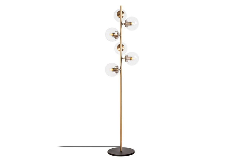 Golvlampa Subin Vintage Transparent - Vintage Transparent - Belysning & el - Inomhusbelysning & lampor - Sovrumslampa