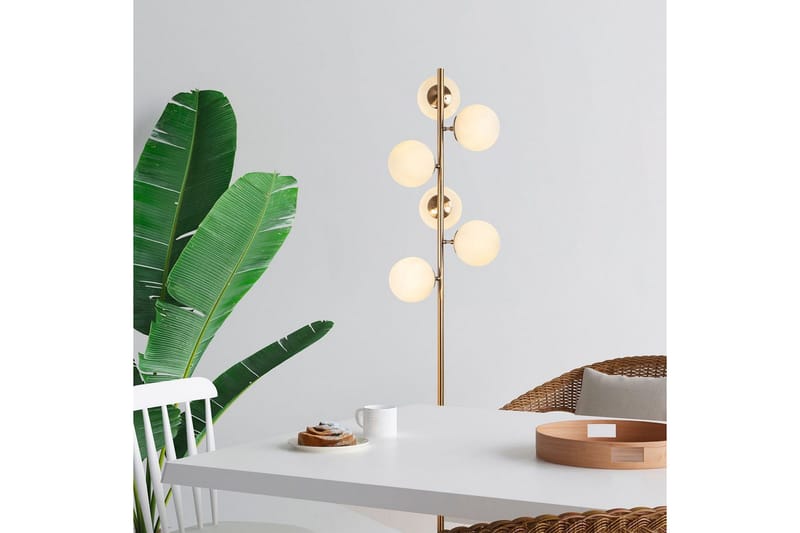 Golvlampa Subin Vintage - Vintage - Belysning & el - Inomhusbelysning & lampor - Sovrumslampa