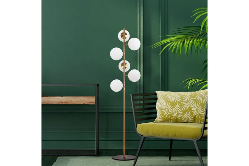 Golvlampa Subin Vintage - Vintage - Belysning & el - Inomhusbelysning & lampor - Sovrumslampa