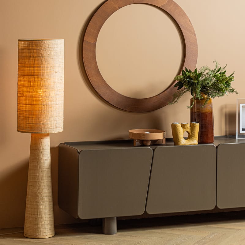 Golvlampa Syro 130 cm - Natur - Belysning & el - Inomhusbelysning & lampor - Sovrumslampa