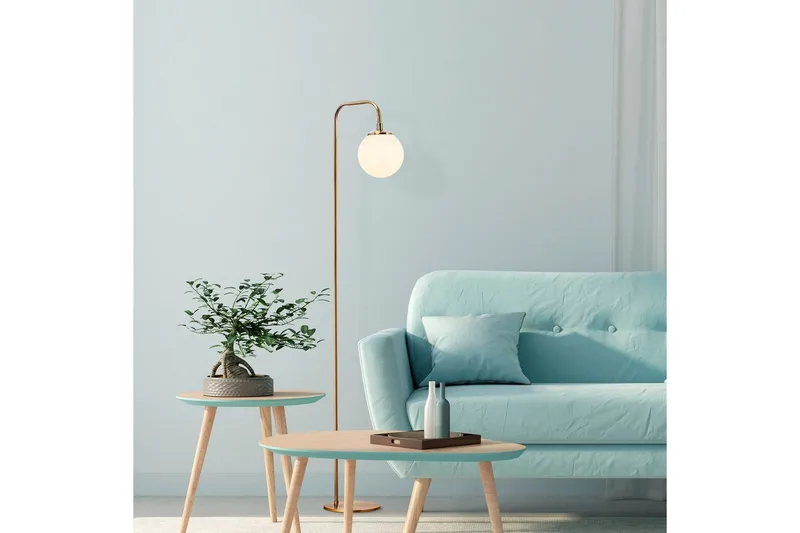 Golvlampa Tolra Vintage - Multifärgad - Belysning & el - Inomhusbelysning & lampor - Sovrumslampa