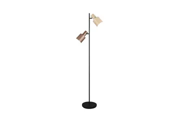 Golvlampa TRIO Agudo Mångfärgad - Mångfärgad - Belysning & el - Inomhusbelysning & lampor - Golvlampa - Tvåarmad golvlampa