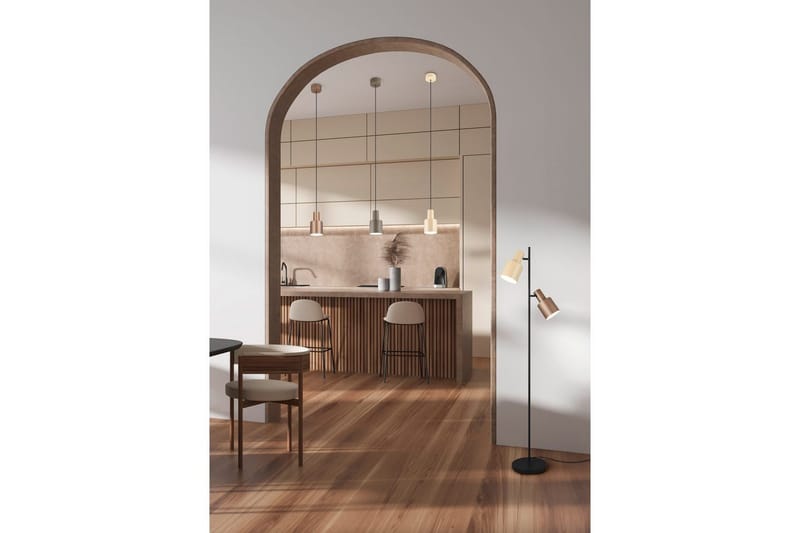 Golvlampa TRIO Agudo Mångfärgad - Mångfärgad - Belysning & el - Inomhusbelysning & lampor - Sovrumslampa