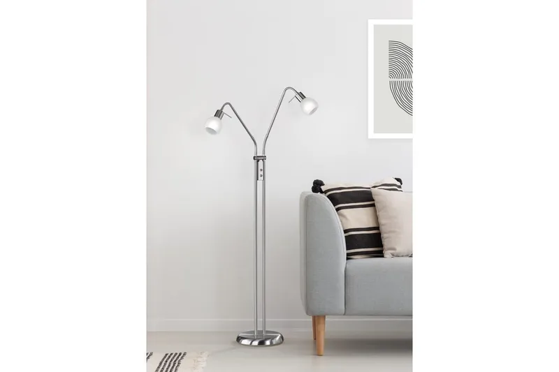 Golvlampa TRIO Antibes - Belysning & el - Inomhusbelysning & lampor - Golvlampa - Tvåarmad golvlampa