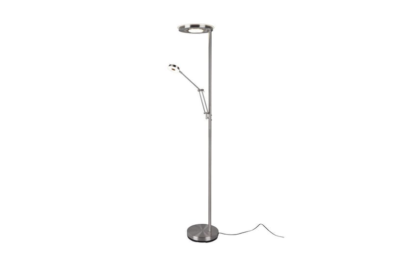 Golvlampa TRIO Barrie Borstad stål - Borstad stål - Belysning & el - Inomhusbelysning & lampor - Sovrumslampa
