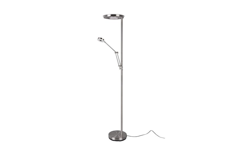 Golvlampa TRIO Barrie Borstad stål - Borstad stål - Belysning & el - Inomhusbelysning & lampor - Sovrumslampa