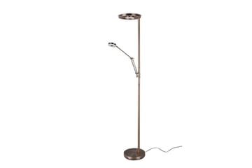 Golvlampa TRIO Barrie Mässing - Mässing - Belysning & el - Inomhusbelysning & lampor - Golvlampa - Tvåarmad golvlampa