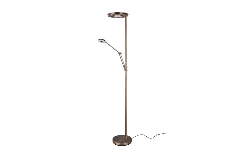 Golvlampa TRIO Barrie Mässing - Mässing - Belysning & el - Inomhusbelysning & lampor - Sovrumslampa