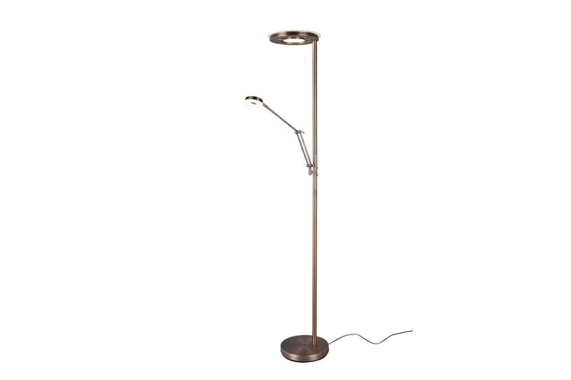 Golvlampa TRIO Barrie Mässing - Mässing - Belysning & el - Inomhusbelysning & lampor - Sovrumslampa