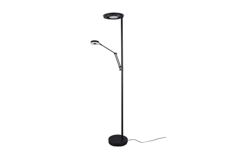 Golvlampa TRIO Barrie Mattsvart - Mattsvart - Belysning & el - Inomhusbelysning & lampor - Sovrumslampa