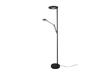 Golvlampa TRIO Barrie Mattsvart - Mattsvart - Belysning & el - Inomhusbelysning & lampor - Golvlampa - Tvåarmad golvlampa