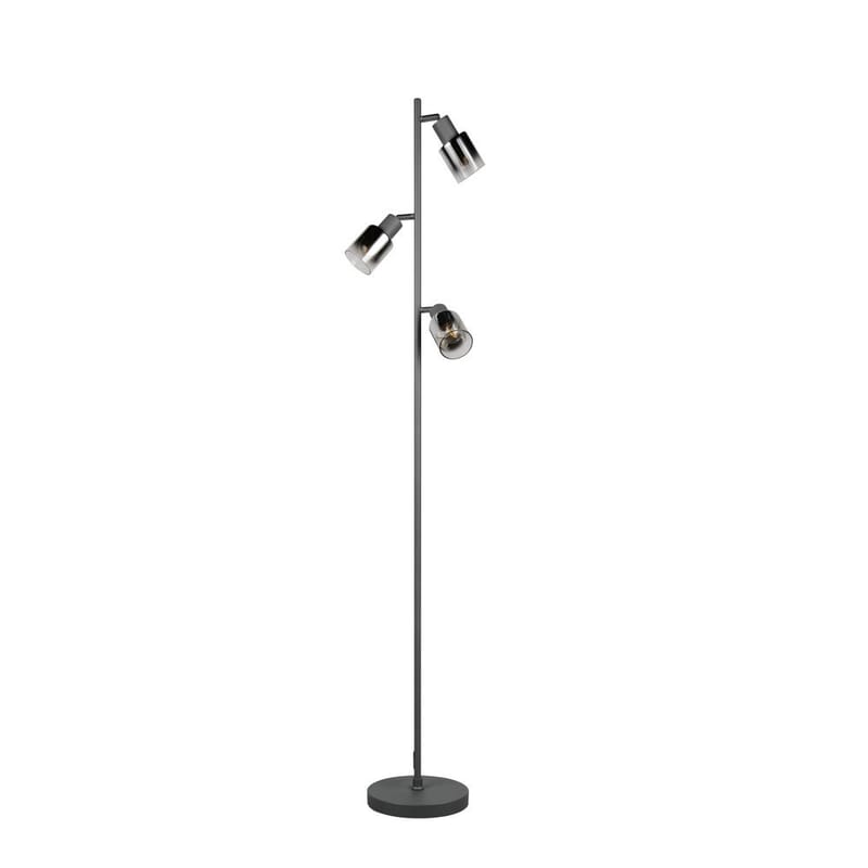 Golvlampa TRIO Cadiz Trio Lighting Black, Chrome - Belysning & el - Inomhusbelysning & lampor - Sovrumslampa