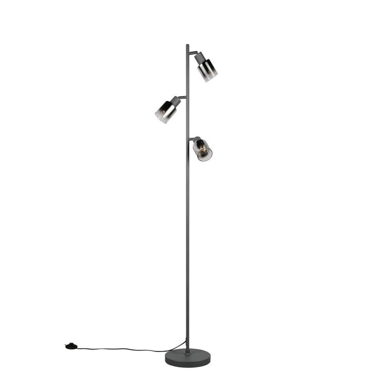Golvlampa TRIO Cadiz Trio Lighting Black, Chrome - Belysning & el - Inomhusbelysning & lampor - Sovrumslampa