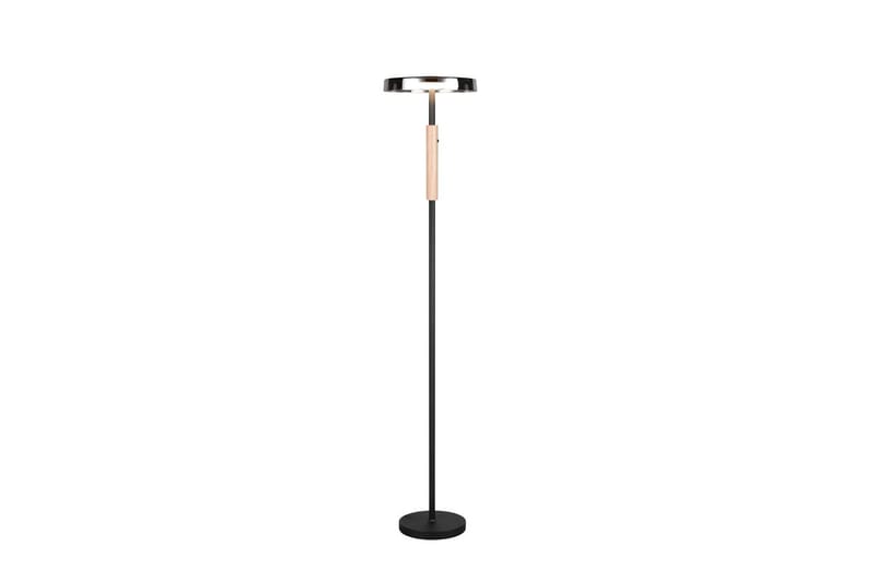 Golvlampa TRIO Celeste Mattsvart/vit/kaffebrun - Mattsvart/vit/kaffebrun - Belysning & el - Inomhusbelysning & lampor - Sovrumslampa