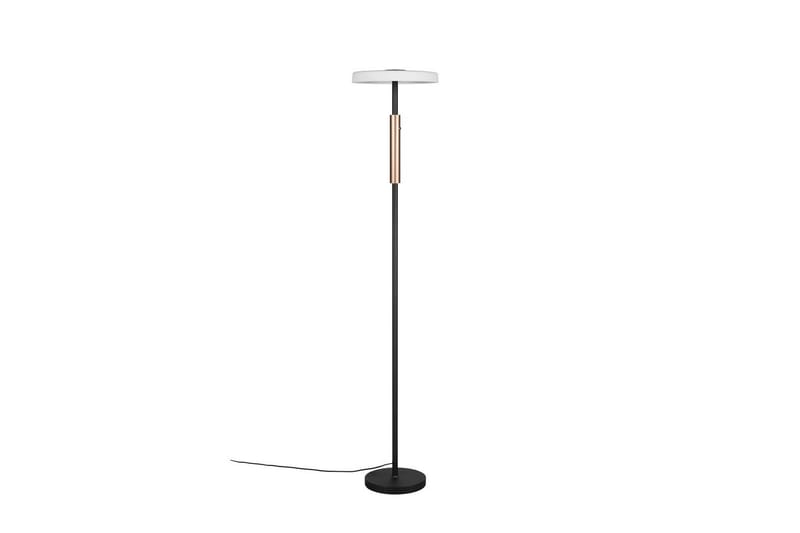 Golvlampa TRIO Celeste Mattsvart/vit/kaffebrun - Mattsvart/vit/kaffebrun - Belysning & el - Inomhusbelysning & lampor - Sovrumslampa
