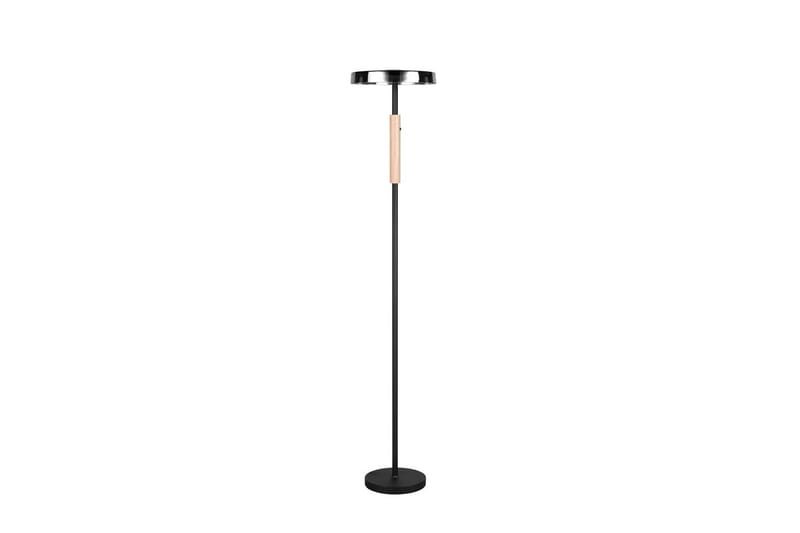 Golvlampa TRIO Celeste Mattsvart/vit/kaffebrun - Mattsvart/vit/kaffebrun - Belysning & el - Inomhusbelysning & lampor - Sovrumslampa