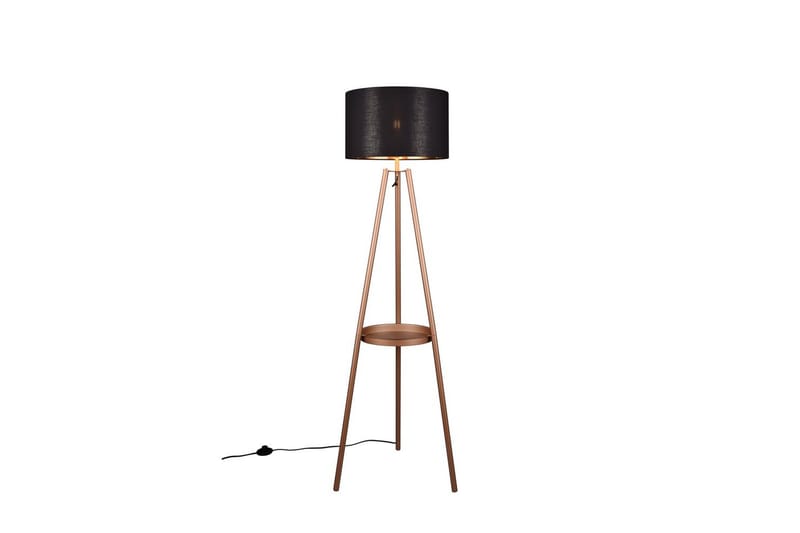 Golvlampa TRIO Colette Kaffebrun - Kaffebrun - Belysning & el - Inomhusbelysning & lampor - Sovrumslampa