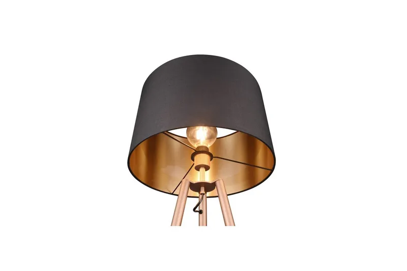 Golvlampa TRIO Colette Kaffebrun - Kaffebrun - Belysning & el - Inomhusbelysning & lampor - Sovrumslampa