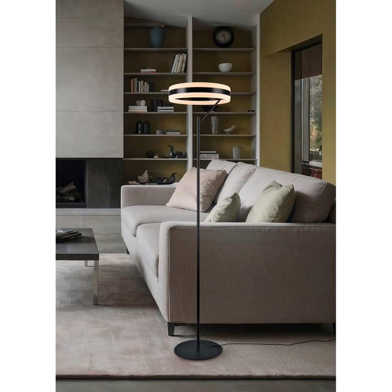 Golvlampa TRIO Dios - Mattsvart - Belysning & el - Inomhusbelysning & lampor - Sovrumslampa
