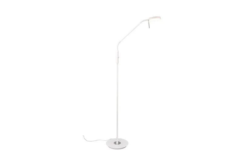 Golvlampa TRIO Monza Mattvit, Mattvit