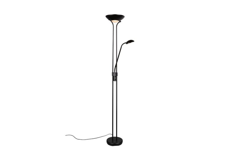 Golvlampa TRIO Spock Mattsvart, Mattsvart