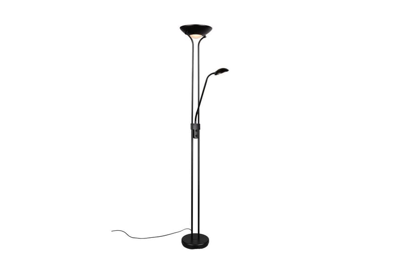 Golvlampa TRIO Spock Mattsvart - Mattsvart - Belysning & el - Inomhusbelysning & lampor - Sovrumslampa