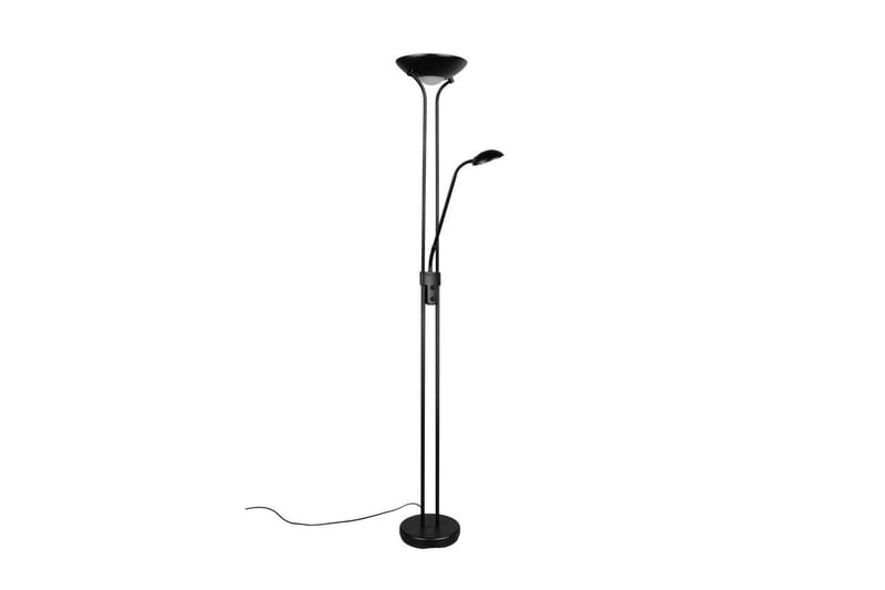 Golvlampa TRIO Spock Mattsvart - Mattsvart - Belysning & el - Inomhusbelysning & lampor - Sovrumslampa