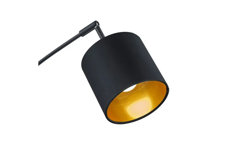 Golvlampa TRIO Tommy Böjd Mattsvart - Mattsvart - Belysning & el - Inomhusbelysning & lampor - Sovrumslampa