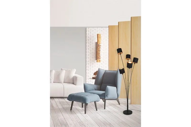 Golvlampa TRIO Tommy - Belysning & el - Inomhusbelysning & lampor - Sovrumslampa