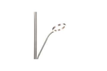 Golvlampa TRIO Willis Borstad stål - Borstad stål - Belysning & el - Inomhusbelysning & lampor - Golvlampa - Tvåarmad golvlampa