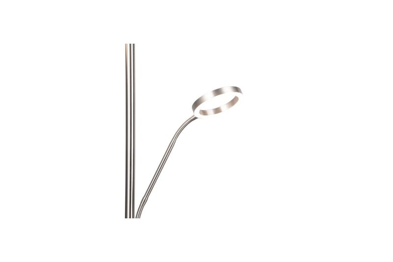 Golvlampa TRIO Willis Borstad stål - Borstad stål - Belysning & el - Inomhusbelysning & lampor - Sovrumslampa