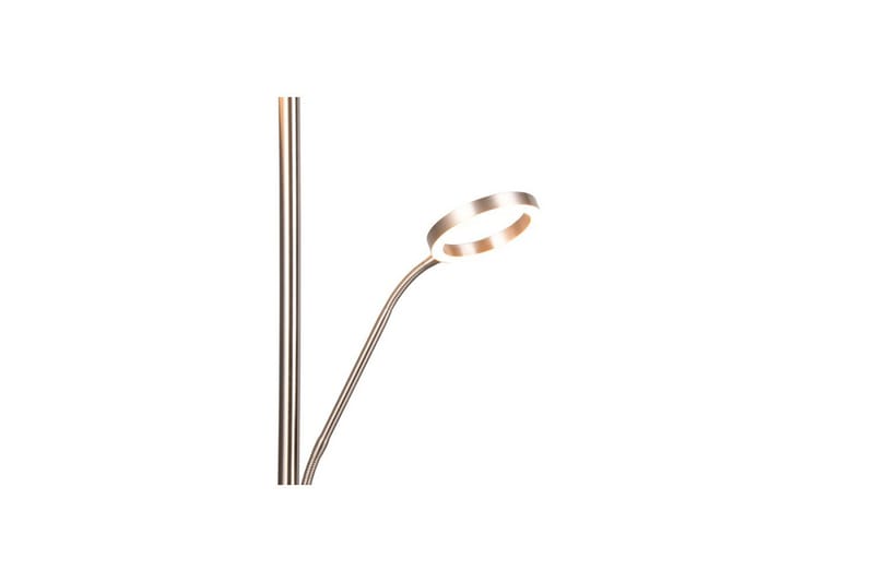 Golvlampa TRIO Willis Borstad stål - Borstad stål - Belysning & el - Inomhusbelysning & lampor - Sovrumslampa