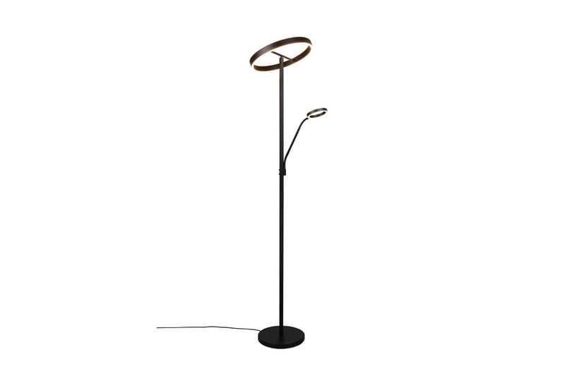 Golvlampa TRIO Willis Mattsvart, Mattsvart