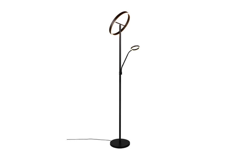 Golvlampa TRIO Willis Mattsvart - Mattsvart - Belysning & el - Inomhusbelysning & lampor - Sovrumslampa