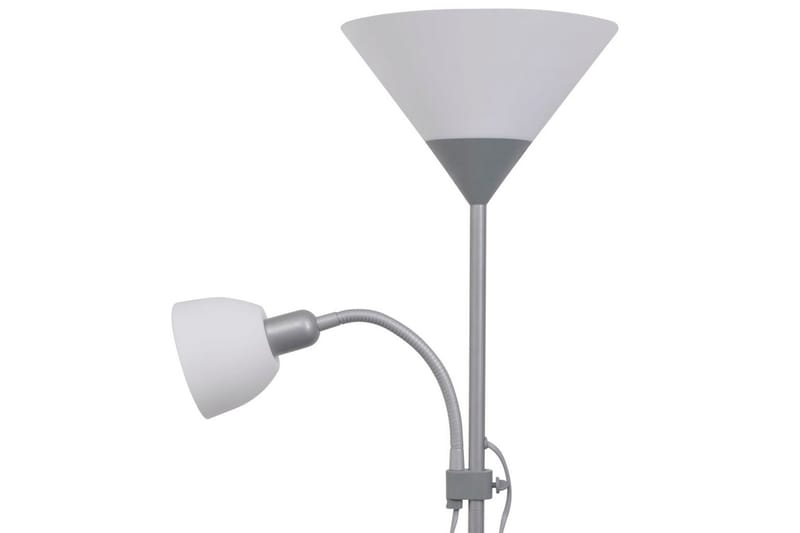 Golvlampa grå - Grå - Belysning & el - Inomhusbelysning & lampor - Golvlampa - Uplight golvlampa