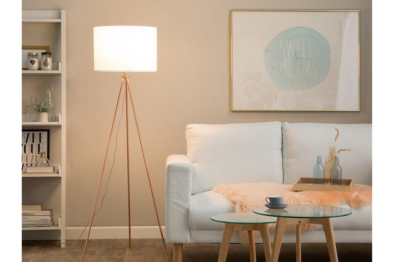 Vistula Golvlampa 148 cm - Natur - Belysning & el - Inomhusbelysning & lampor - Golvlampa