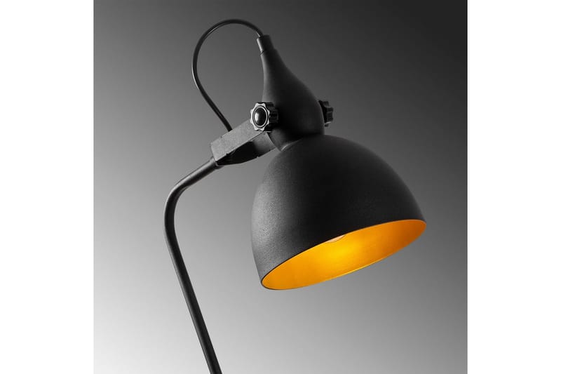 Golvlampa Zinra Svart / Rany - 35 x 30 cm - Belysning & el - Inomhusbelysning & lampor - Sovrumslampa
