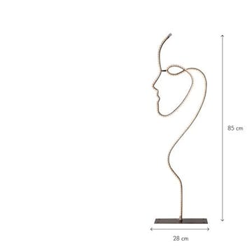 Grafico Siluett Dekorationsbelysning 85 cm - svart - Belysning & el - Inomhusbelysning & lampor - Dekorationsbelysning