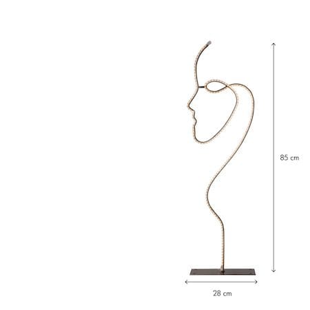 Grafico Siluett Dekorationsbelysning 85 cm - svart - Belysning & el - Inomhusbelysning & lampor - Dekorationsbelysning