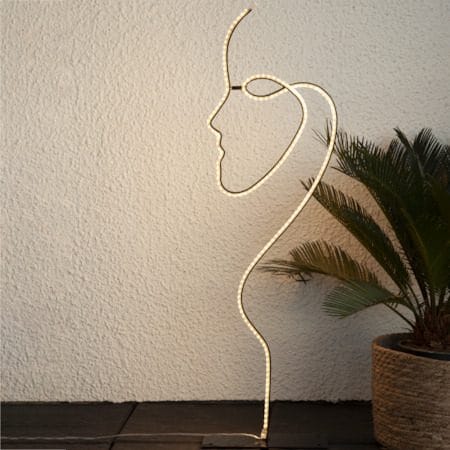 Grafico Siluett Dekorationsbelysning 85 cm - svart - Belysning & el - Inomhusbelysning & lampor - Dekorationsbelysning