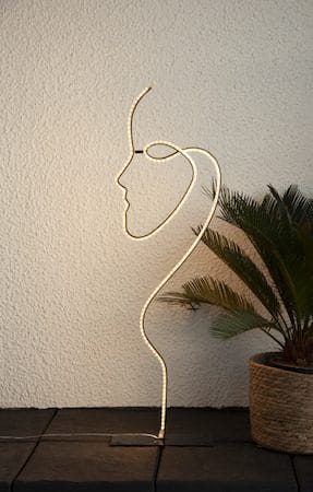 Grafico Siluett Dekorationsbelysning 85 cm - svart - Belysning & el - Inomhusbelysning & lampor - Dekorationsbelysning