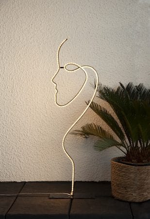 Grafico Siluett Dekorationsbelysning 85 cm - svart - Belysning & el - Inomhusbelysning & lampor - Dekorationsbelysning