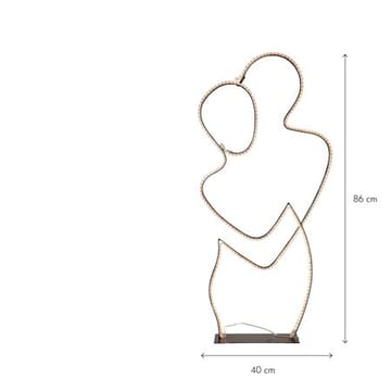 Grafico Siluett Dekorationsbelysning 86 cm - svart - Belysning & el - Inomhusbelysning & lampor - Dekorationsbelysning